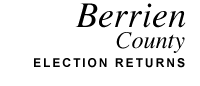 Berrien County - Special Election - 8/6/2013